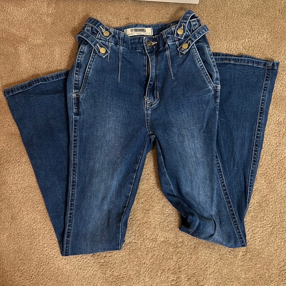 Rock & Roll Denim Flares